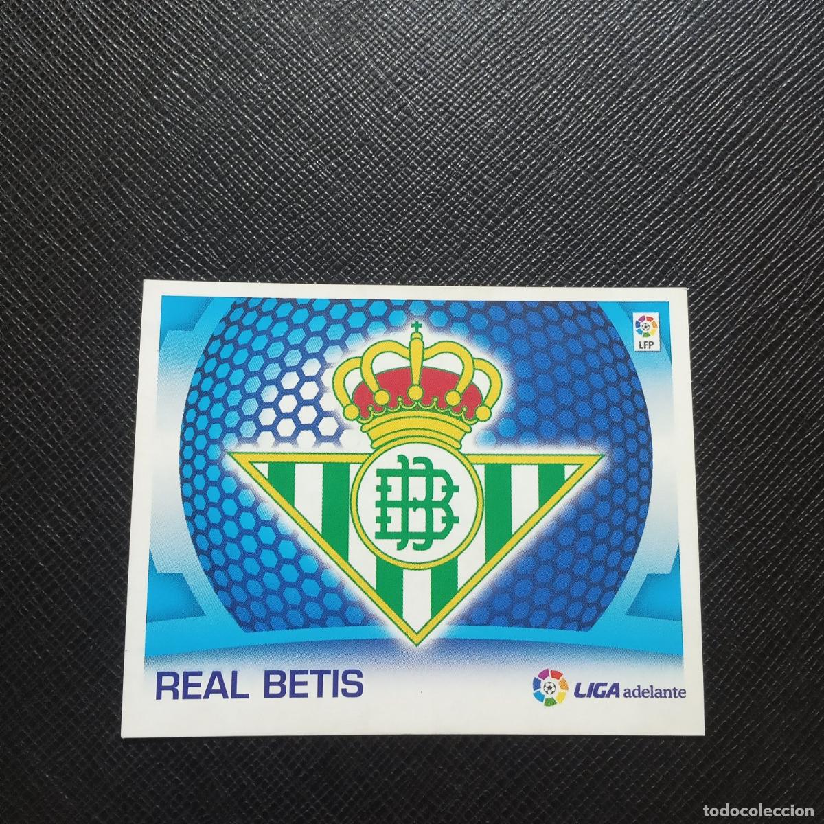 Cromos de F&uacute;tbol: REAL BETIS ESCUDO ESTE 2009 2010 CROMO FUTBOL 09 10 - SIN PEGAR - A101 PG244