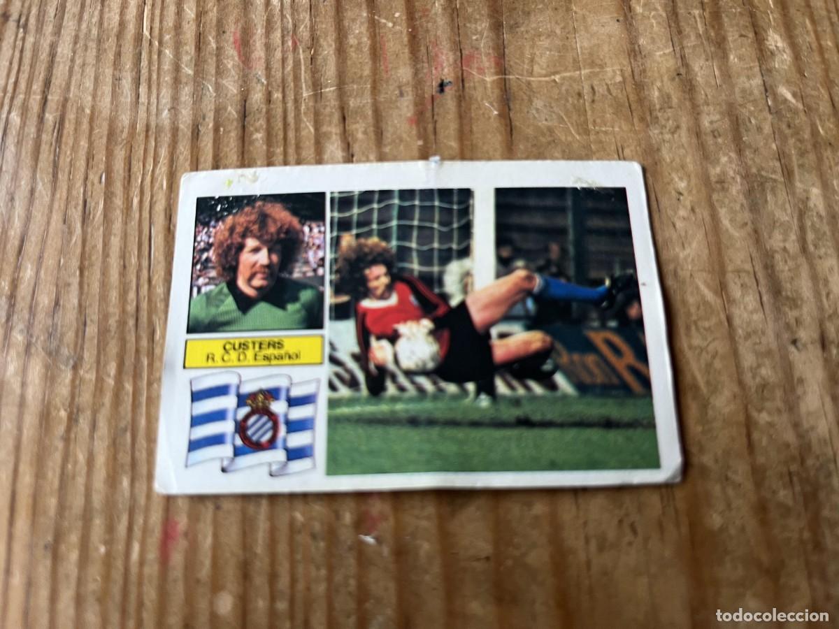 Figurine di Calcio: CROMO DESPEGADO ALBUM LIGA ESTE 82 83 1982 1983 ESPANYOL ESPA&Ntilde;OL CUSTERS BAJA