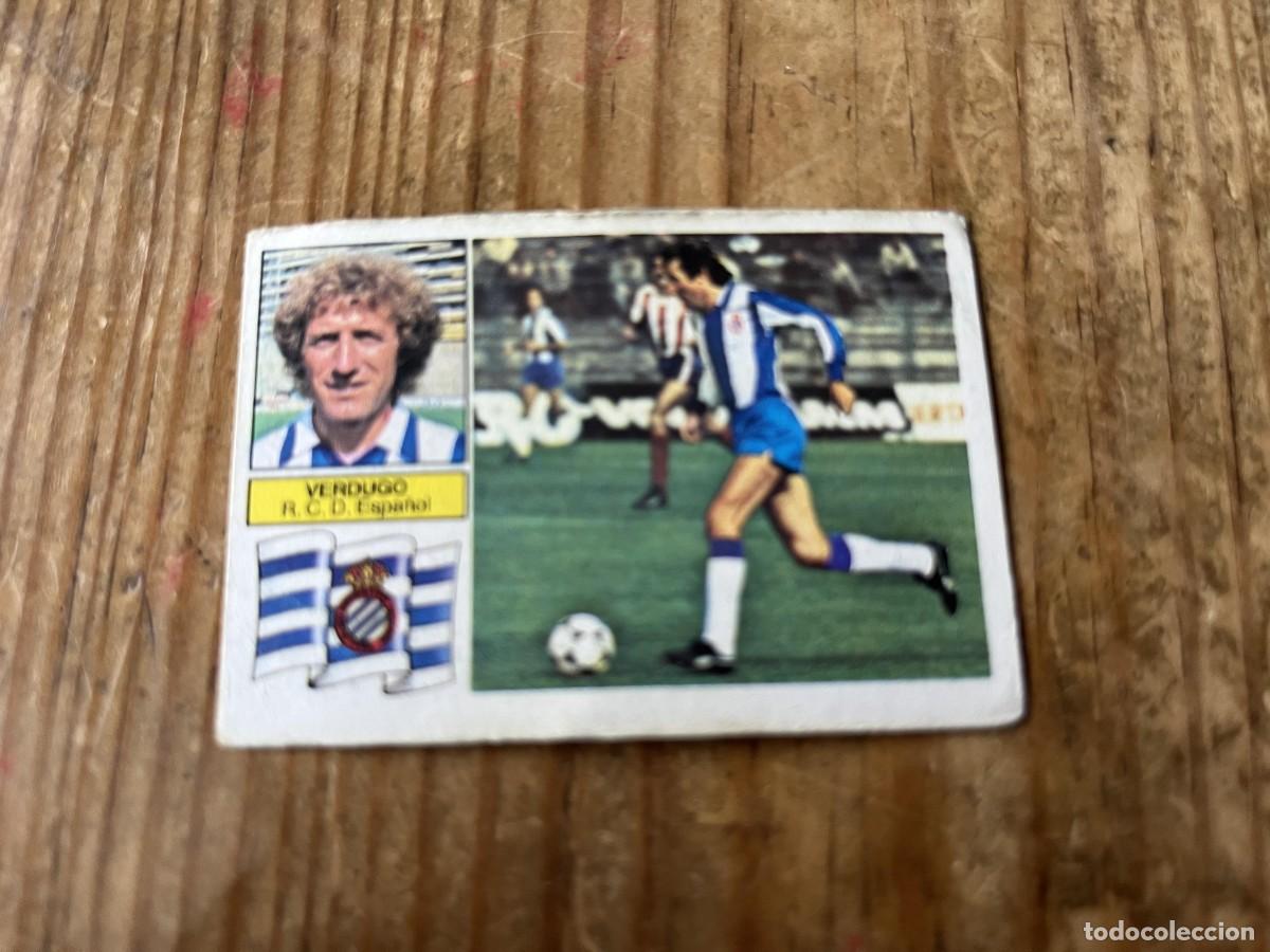 Fu&szlig;ball-Sticker: CROMO DESPEGADO ALBUM LIGA ESTE 82 83 1982 1983 ESPANYOL ESPA&Ntilde;OL VERDUGO