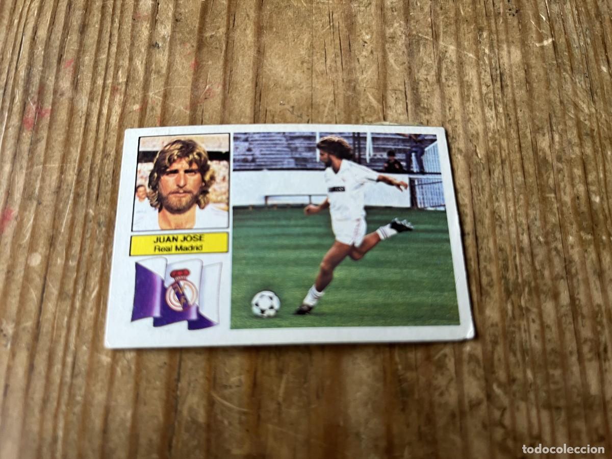 Figurine di Calcio: CROMO DESPEGADO ALBUM LIGA ESTE 82 83 1982 1983 REAL MADRID CON PUBLICIDAD JUAN JOSE