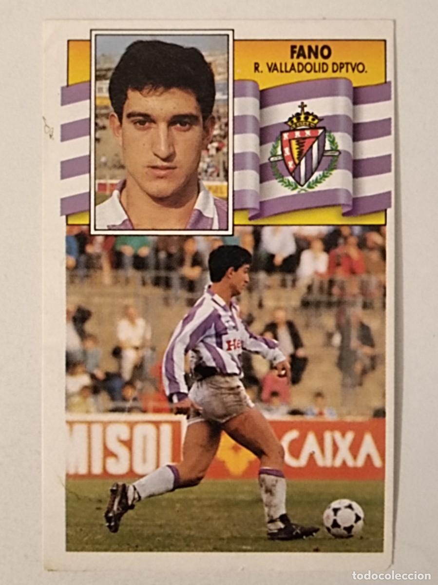 Fu&szlig;ball-Sticker: FANO REAL VALLADOLID LIGA 90/91 ESTE