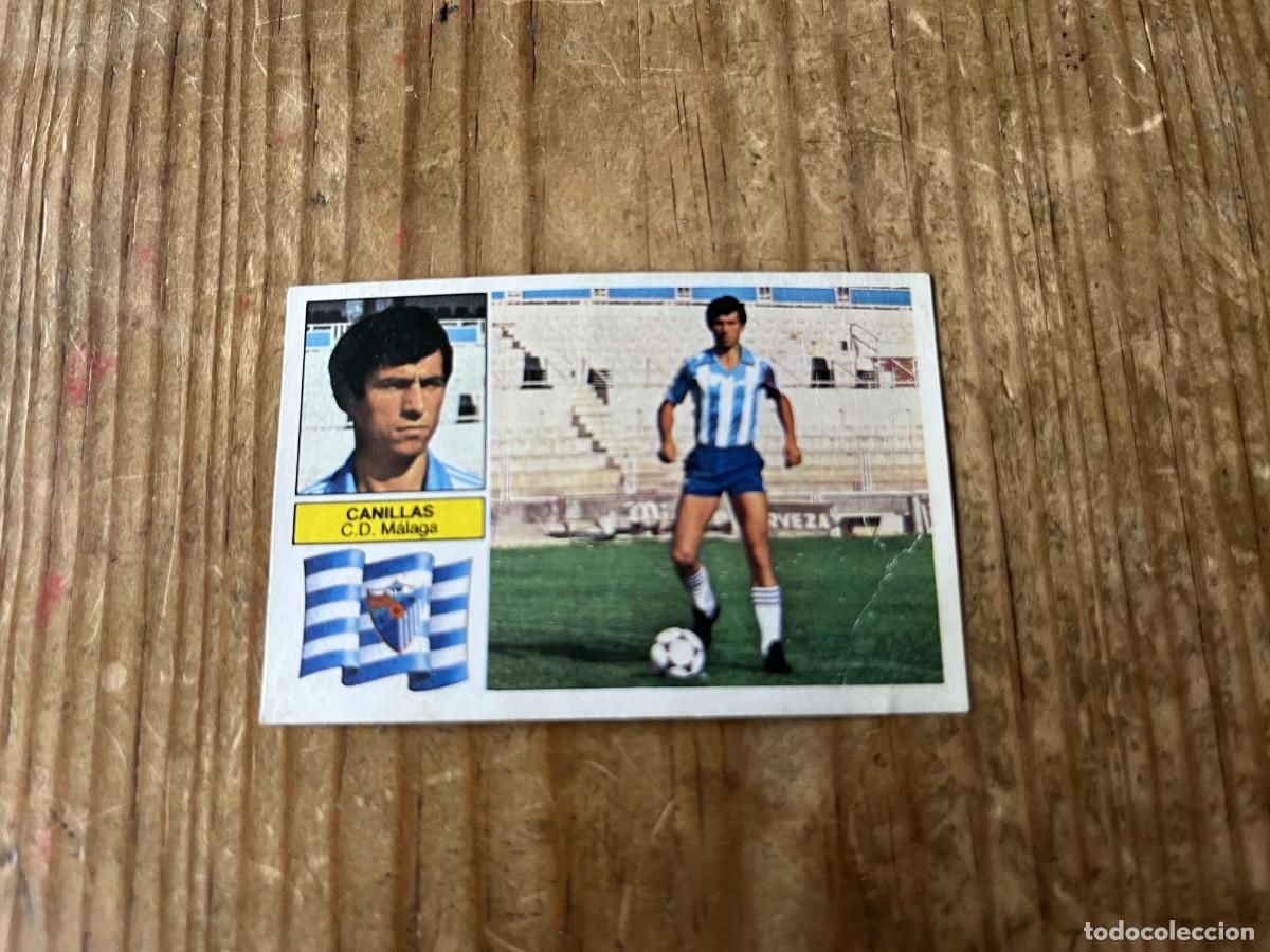 Fu&szlig;ball-Sticker: CROMO DESPEGADO ALBUM LIGA ESTE 82 83 1982 1983 MALAGA CANILLAS