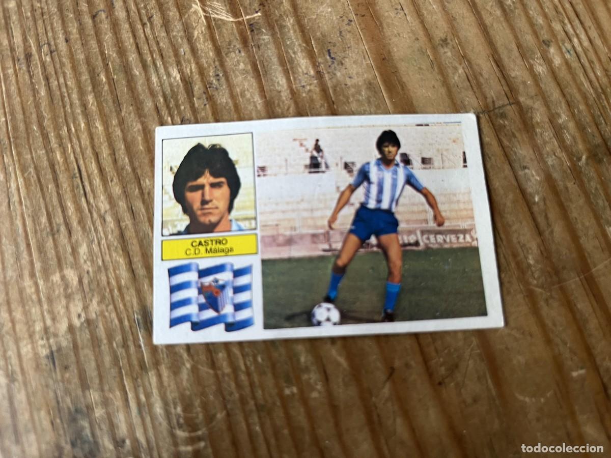 Figurine di Calcio: CROMO DESPEGADO ALBUM LIGA ESTE 82 83 1982 1983 MALAGA CASTRO