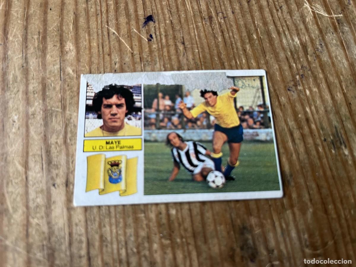 Figurine di Calcio: CROMO DESPEGADO ALBUM LIGA ESTE 82 83 1982 1983 LAS PALMAS MAYE BAJA