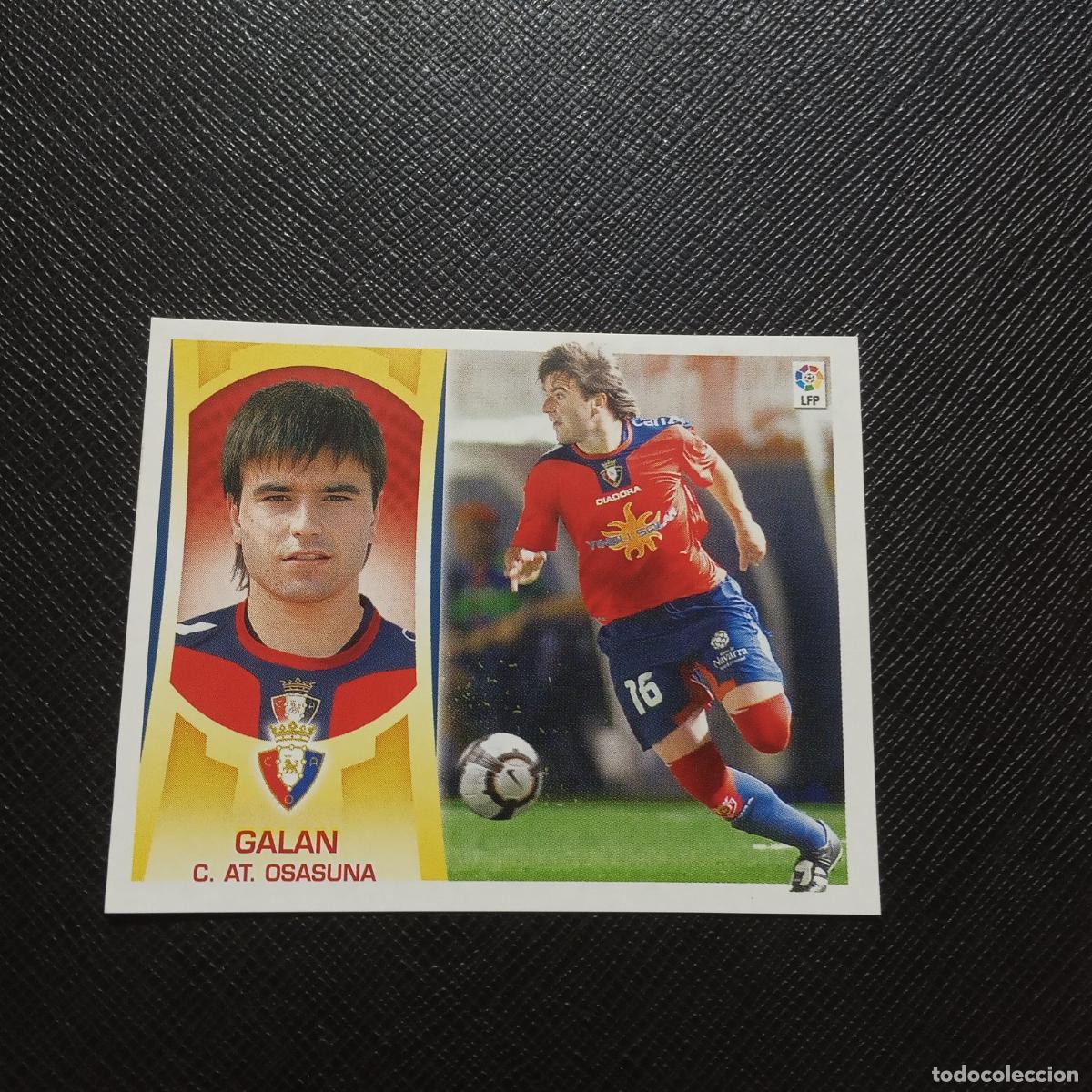 Cromos de F&uacute;tbol: GALAN OSASUNA ESTE 2009 2010 CROMO FUTBOL 09 10 - SIN PEGAR - A101 PG289 FICHAJE 58 BIS