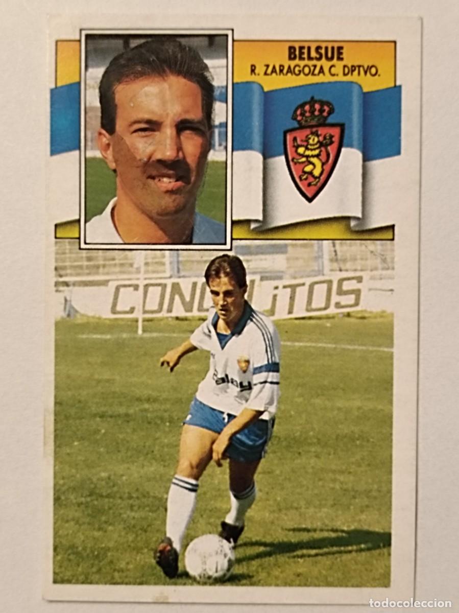 Cromos de F&uacute;tbol: BELSUE REAL ZARAGOZA LIGA 90/91 ESTE