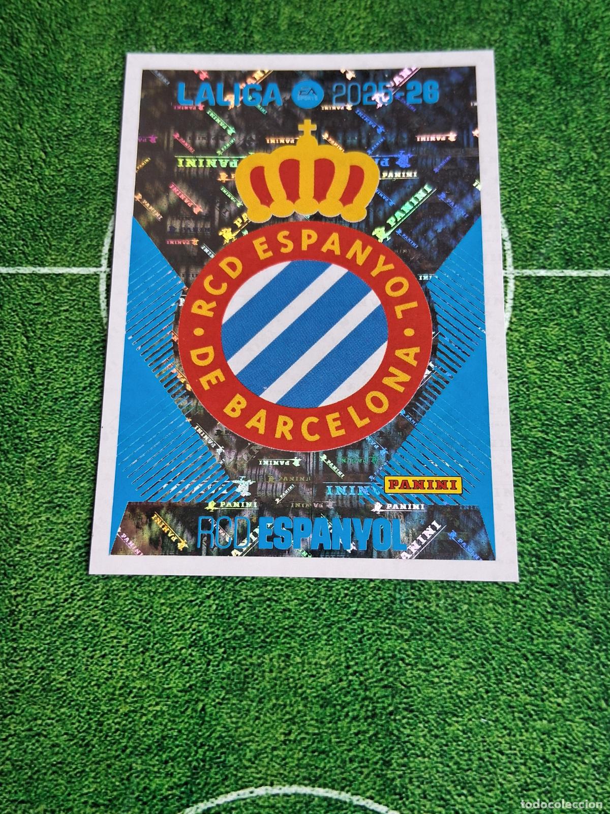Figurine di Calcio: 1 ESCUDO DEL ESPANYOL ESPA&Ntilde;OL CROMOS LIGA ESTE FUTBOL PANINI 2025 2026 25 26