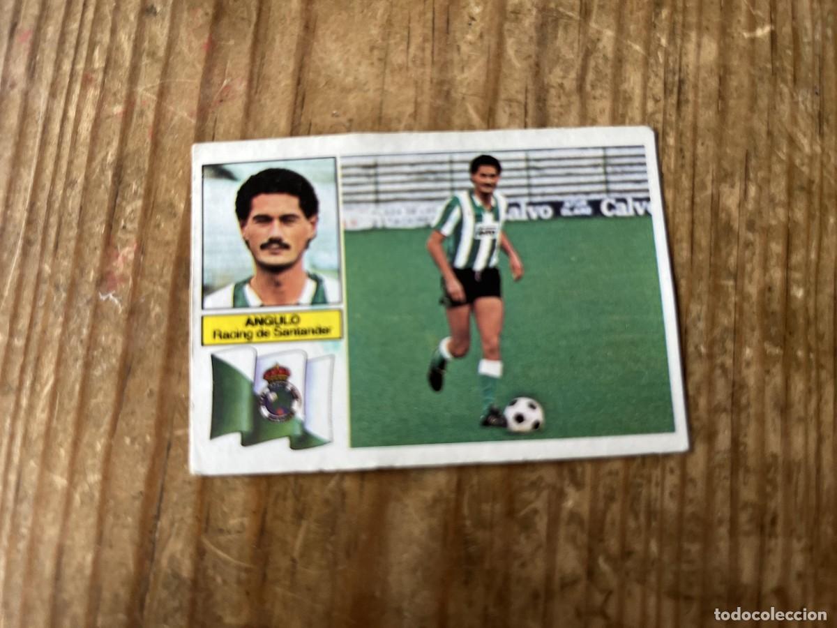 Figurine di Calcio: CROMO DESPEGADO ALBUM LIGA ESTE 82 83 1982 1983 RACING SANTANDER ANGULO VERSION