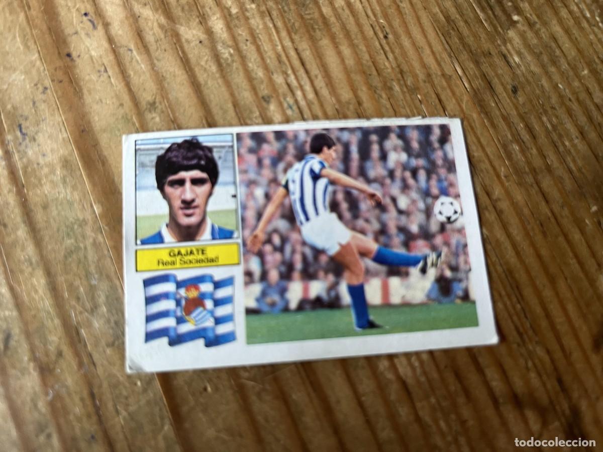 Fu&szlig;ball-Sticker: CROMO DESPEGADO ALBUM LIGA ESTE 82 83 1982 1983 REAL SOCIEDAD GAJATE