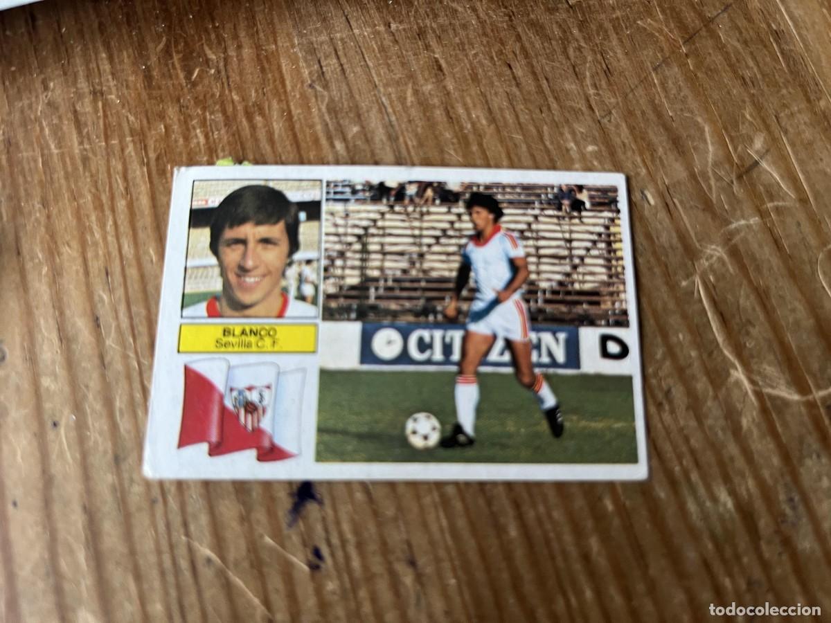 Cromos de Futebol: CROMO DESPEGADO ALBUM LIGA ESTE 82 83 1982 1983 SEVILLA BLANCO
