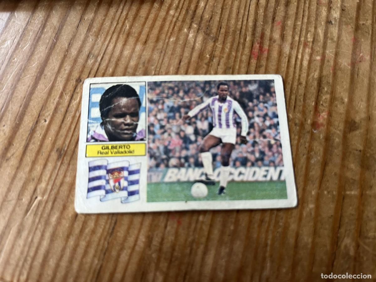 Figurine di Calcio: CROMO DESPEGADO ALBUM LIGA ESTE 82 83 1982 1983 VALLADOLID GILBERTO