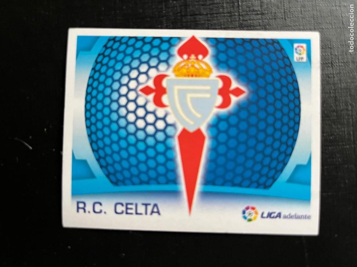 Cromos de Futebol: ESCUDO R.C. CELTA ESTE LIGA 09 10