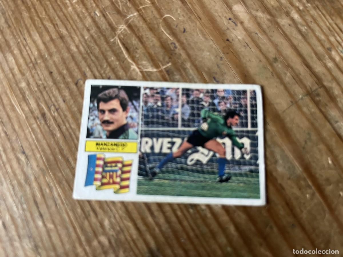 Fu&szlig;ball-Sticker: CROMO DESPEGADO ALBUM LIGA ESTE 82 83 1982 1983 VALENCIA MANZANEDO