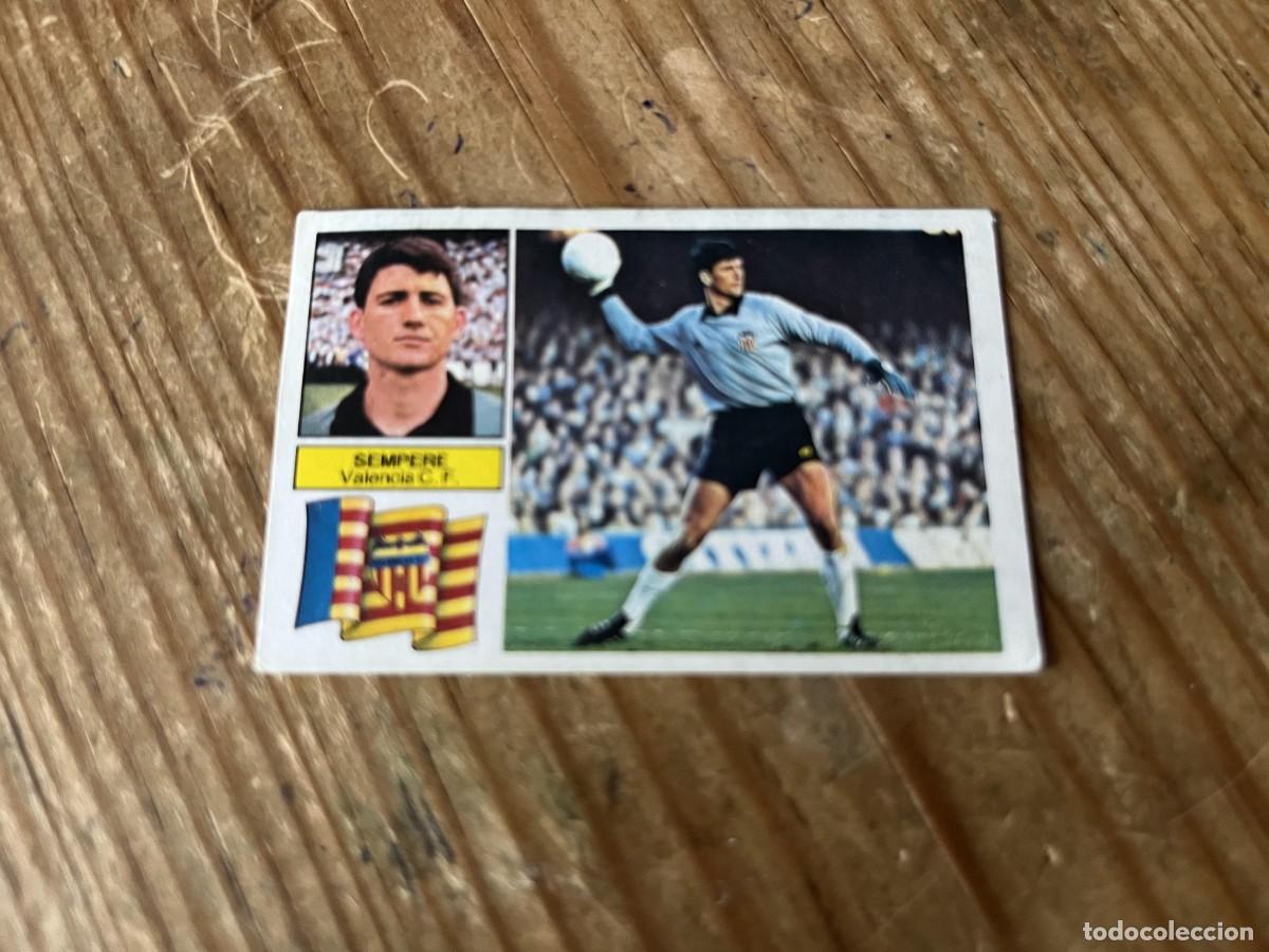 Figurine di Calcio: CROMO DESPEGADO ALBUM LIGA ESTE 82 83 1982 1983 VALENCIA SEMPERE