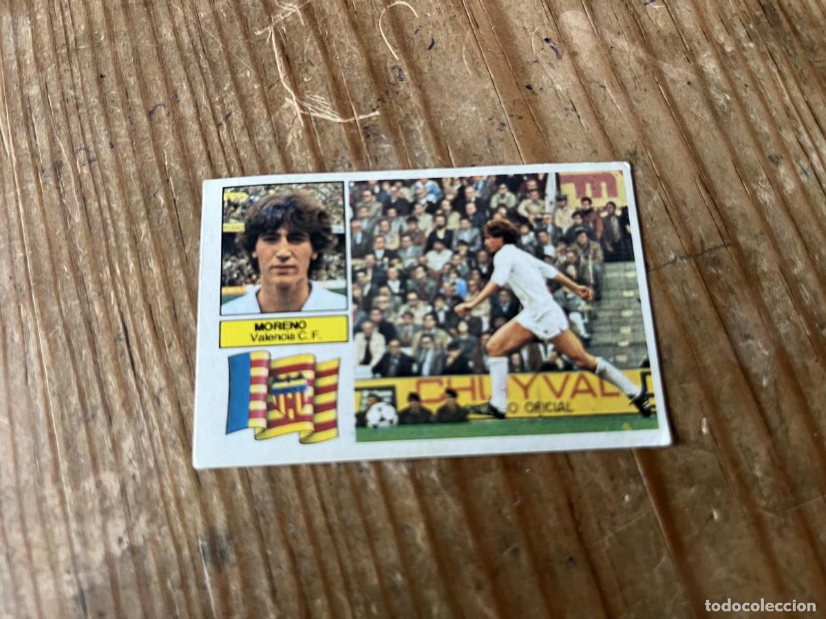 Cartes &agrave; collectionner de Football: CROMO DESPEGADO ALBUM LIGA ESTE 82 83 1982 1983 VALENCIA MORENO