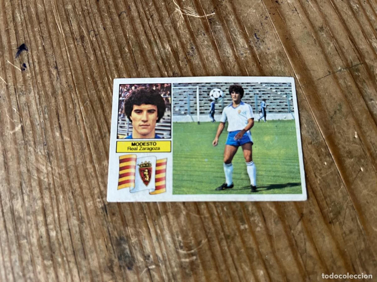 Football Stickers: CROMO DESPEGADO ALBUM LIGA ESTE 82 83 1982 1983 ZARAGOZA MODESTO