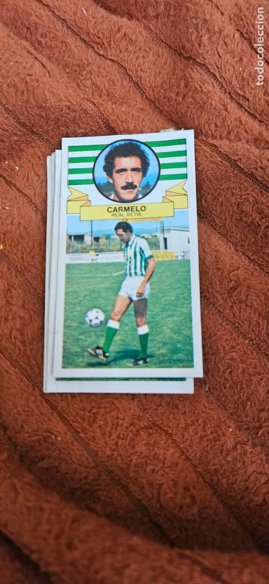 Cromos de F&uacute;tbol: betis carmelo este 1985 1986 85 86 despegado