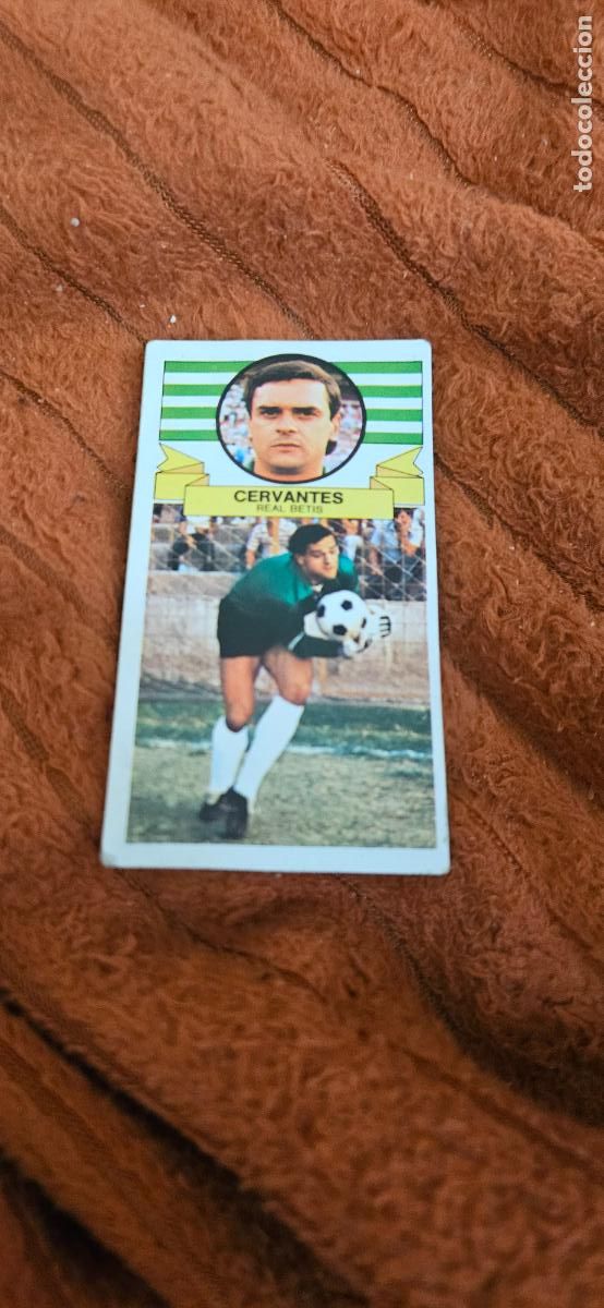 Cromos de F&uacute;tbol: betis cervantes este 1985 1986 85 86 despegado