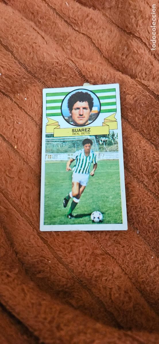Cromos de F&uacute;tbol: betis suarez este 1985 1986 85 86 despegado
