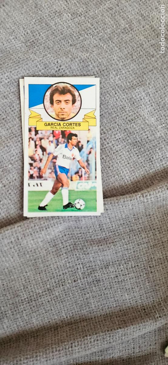 Figurine di Calcio: zaragoza garcia cortes este 1985 1986 85 86 despegado