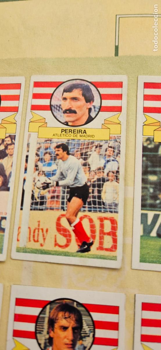 Cromos de F&uacute;tbol: atletico de madrid pereira este 1985 1986 85 86 despegado
