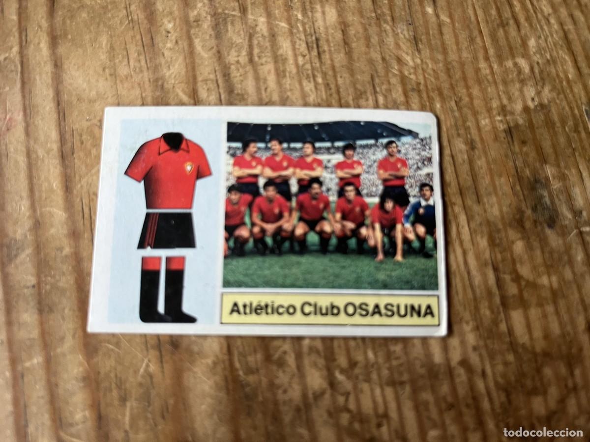 Figurine di Calcio: CROMO DESPEGADO ALBUM LIGA ESTE 82 83 1982 1983 ALINEACIONES OSASUNA