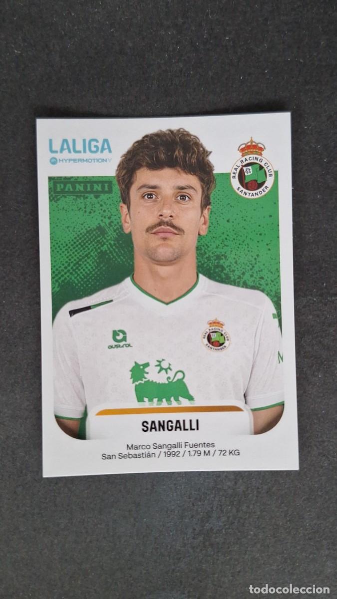 Fu&szlig;ball-Sticker: L2 SANGALLI RACING DE SANTANDER 338 LIGA HYPERMOTION 2025/2026 25 26 PANINI NUNCA PEGADO