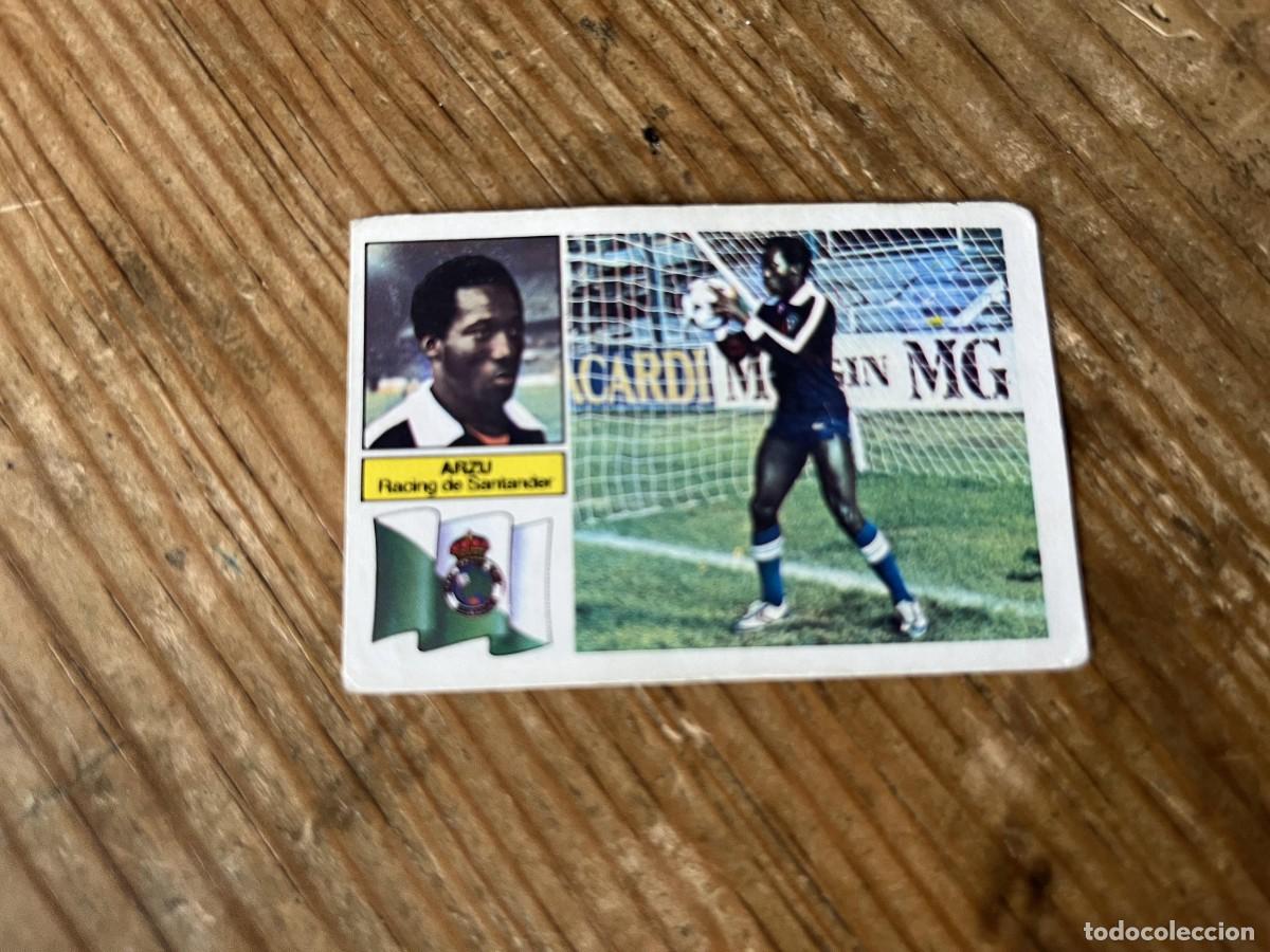 Figurine di Calcio: CROMO DESPEGADO ALBUM LIGA ESTE 82 83 1982 1983 COLOCA RACING SANTANDER ARZU