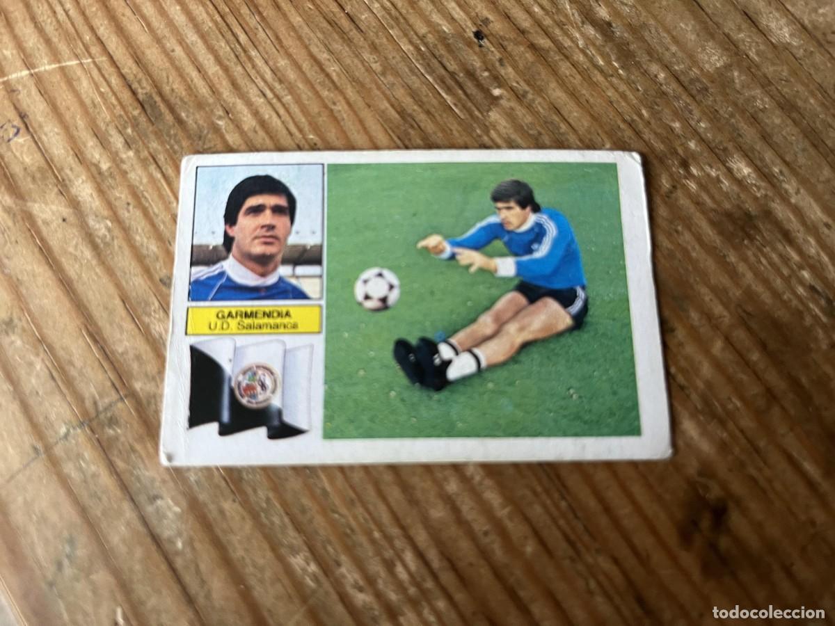 Fu&szlig;ball-Sticker: CROMO DESPEGADO ALBUM LIGA ESTE 82 83 1982 1983 COLOCA SALAMANCA GARMENDIA