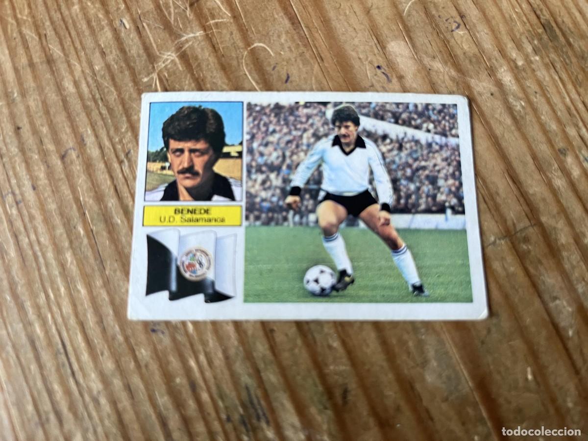 Figurine di Calcio: CROMO DESPEGADO ALBUM LIGA ESTE 82 83 1982 1983 ULTIMOS FICHAJES # 11 BENEDE SALAMANCA