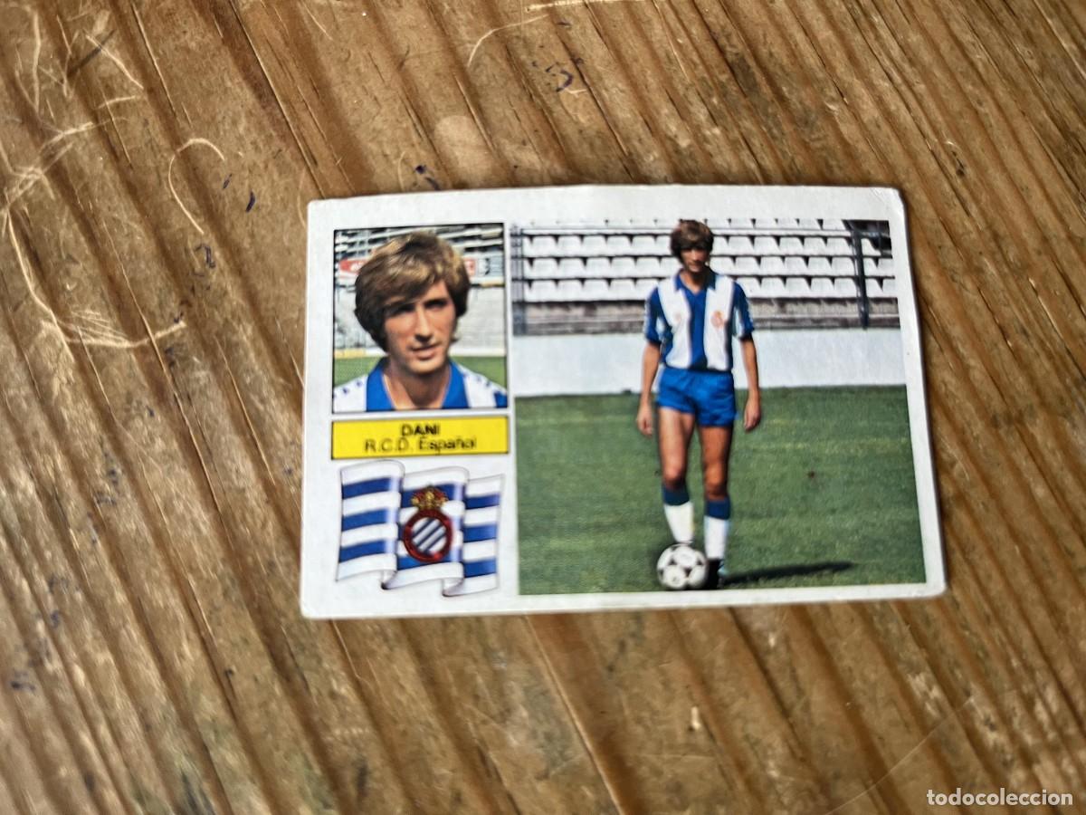 Fu&szlig;ball-Sticker: CROMO DESPEGADO ALBUM LIGA ESTE 82 83 1982 1983 ULTIMOS FICHAJES # 15 DANI ESPANYOL ESPA&Ntilde;OL