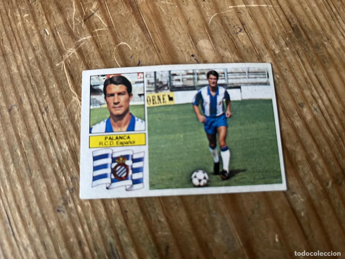 Figurine di Calcio: CROMO DESPEGADO ALBUM LIGA ESTE 82 83 1982 1983 ULTIMOS FICHAJES # 25 PALANCA ESPANYOL ESPA&Ntilde;OL