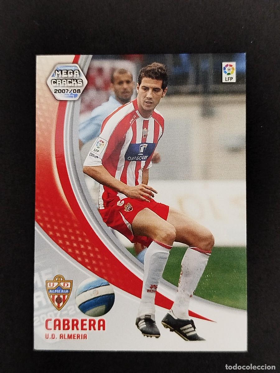 Figurine di Calcio: 10. Cabrera (UD Almeria) - Panini Mega Cracks 2007 08