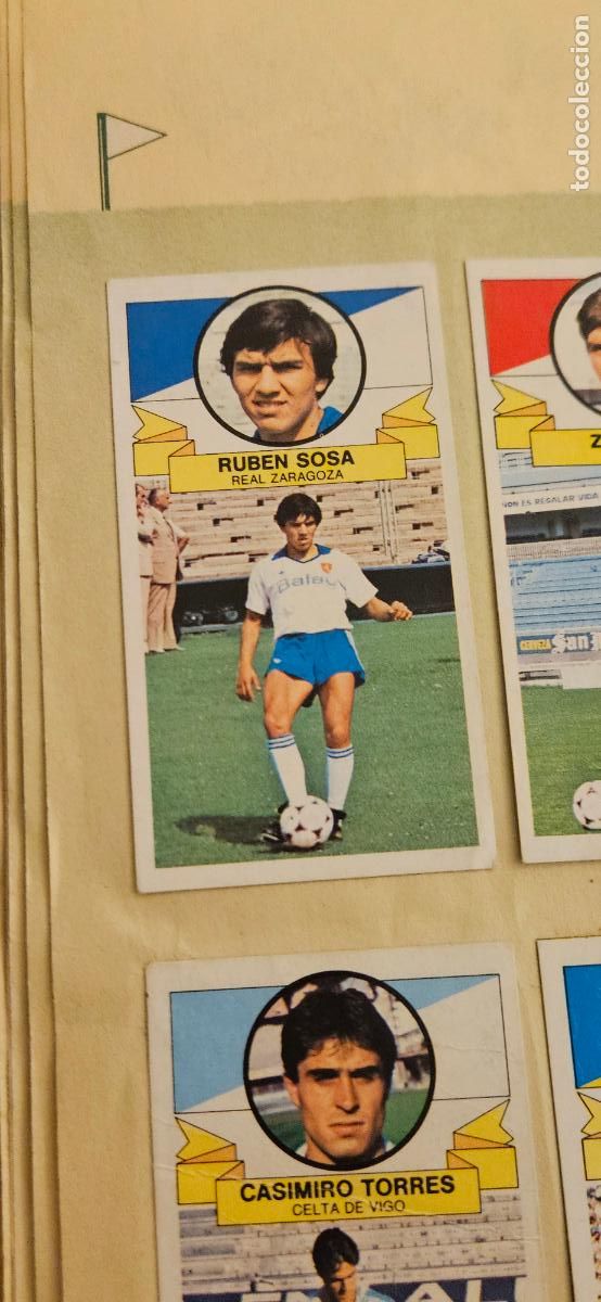 Cartes &agrave; collectionner de Football: este ruben sosa zaragoza fichaje 31 1985 1986 85 86 despegado