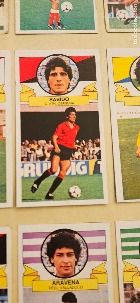 Fu&szlig;ball-Sticker: este sabido osasuna fichaje 23 1985 1986 85 86 despegado