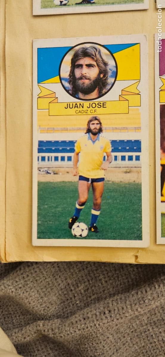 Cromos de F&uacute;tbol: este juan jose cadiz fichaje 11 1985 1986 85 86 despegado