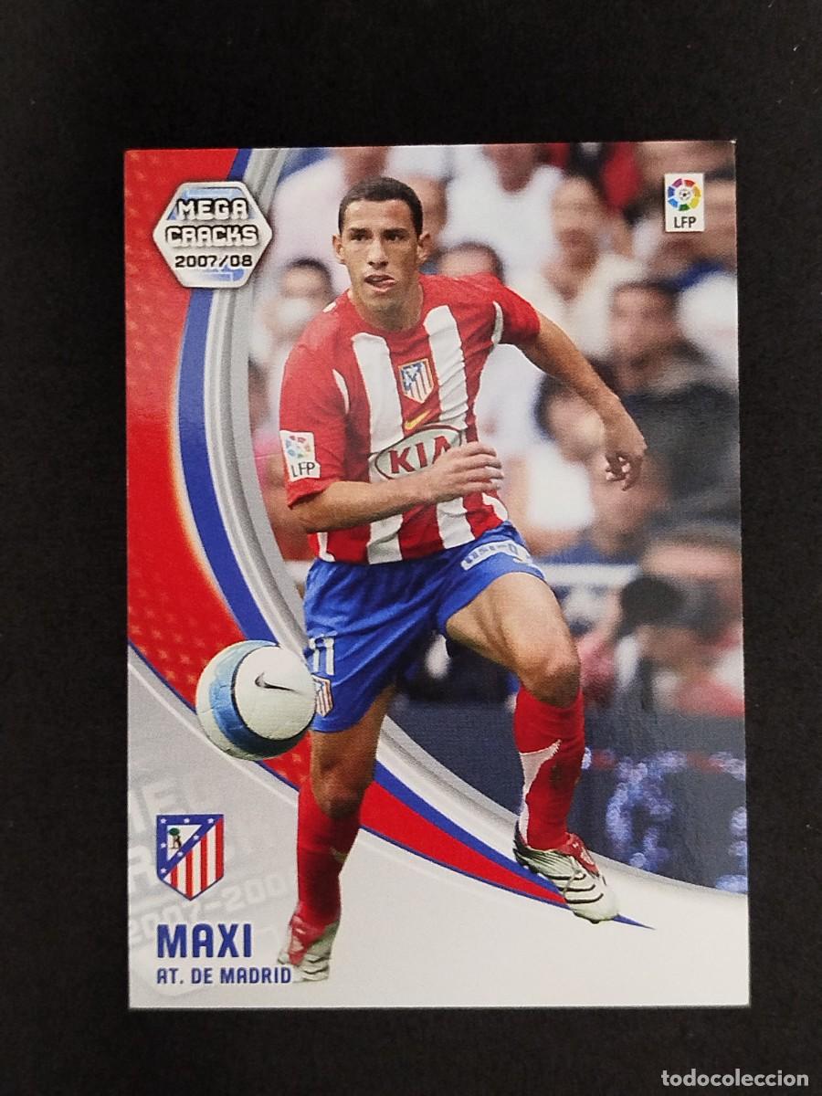 Cromos de Futebol: 49. Maxi Rodr&iacute;guez (Atl&eacute;tico de Madrid) - Panini Mega Cracks 2007 08