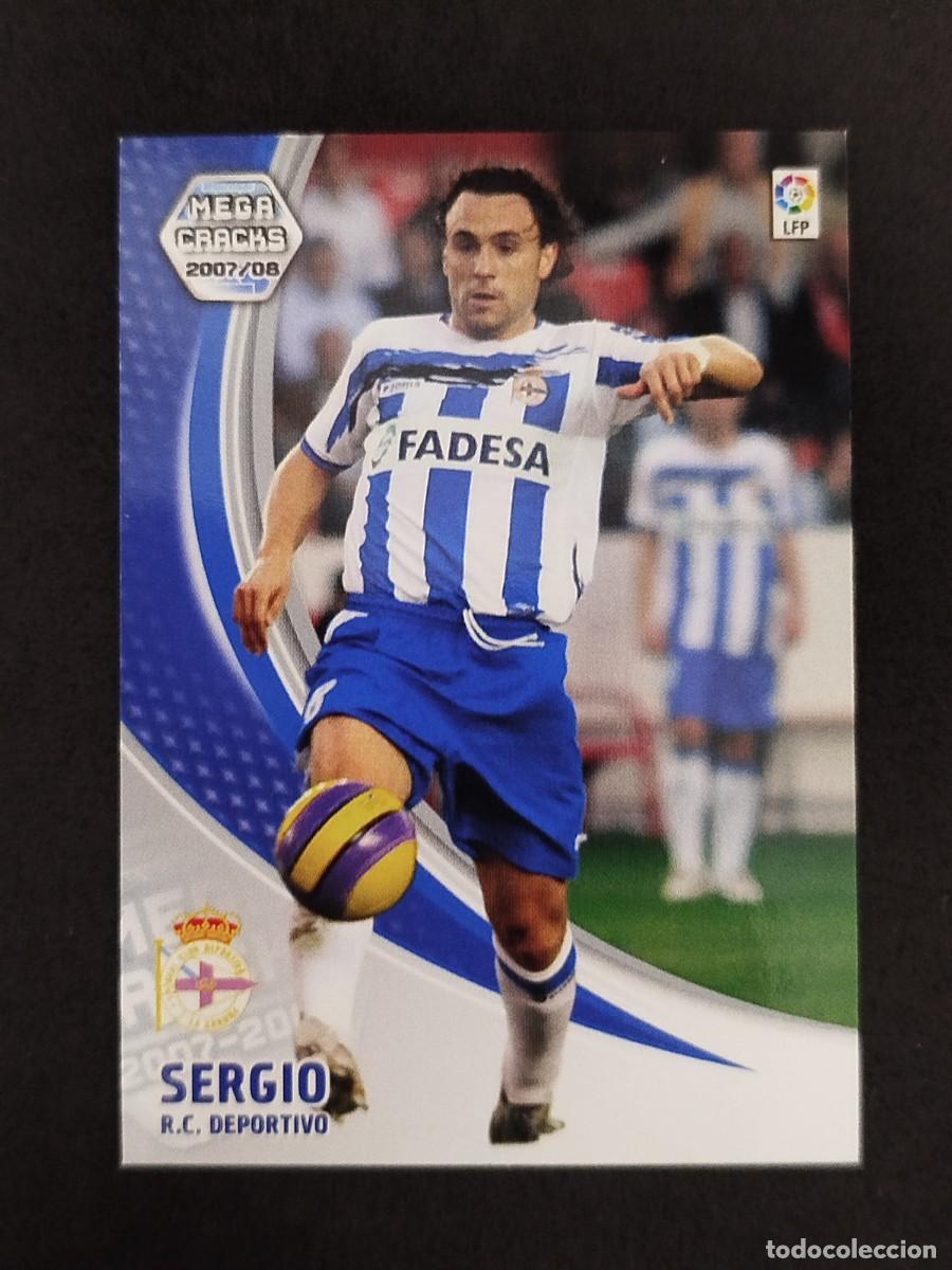 Cromos de Futebol: 100. Sergio (RCD Coru&ntilde;a) - Panini Mega Cracks 2007 08