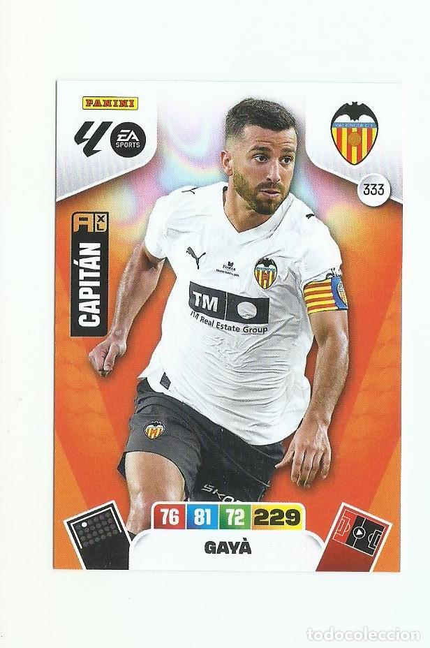 Figurine di Calcio: ADRENALYN 2025/2026 333 GAYA VALENCIA , NUEVO PERFECTO