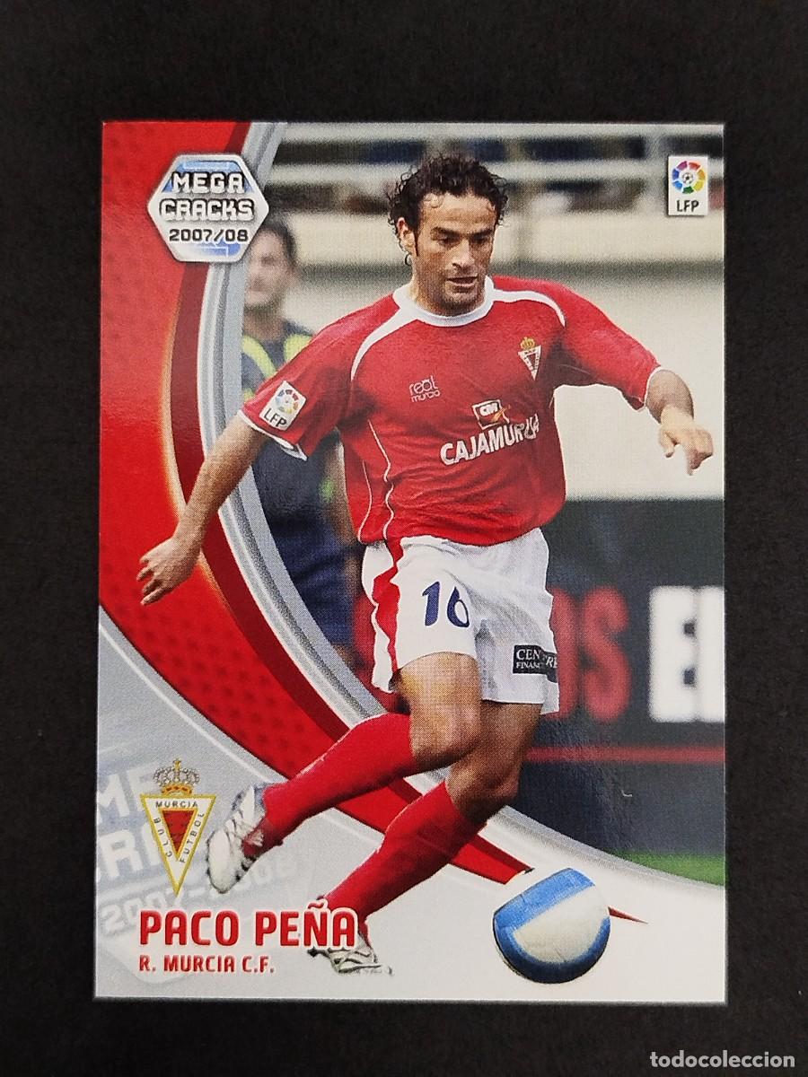 Cartes &agrave; collectionner de Football: 209. Paco Pe&ntilde;a (Real Murcia) - Panini Mega Cracks 2007 08