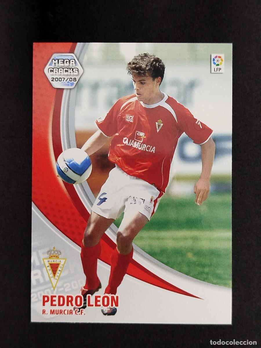 Fu&szlig;ball-Sticker: 211. Pedro Le&oacute;n (Real Murcia) - Panini Mega Cracks 2007 08
