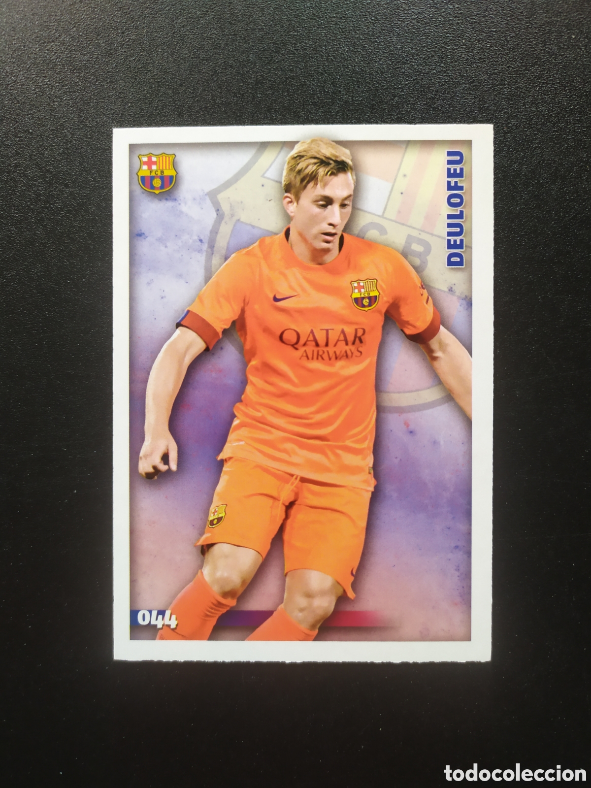 Figurine di Calcio: Mundicromo fichas Liga 2014 2015 14 15 Deulofeu n&deg; 44 Barcelona