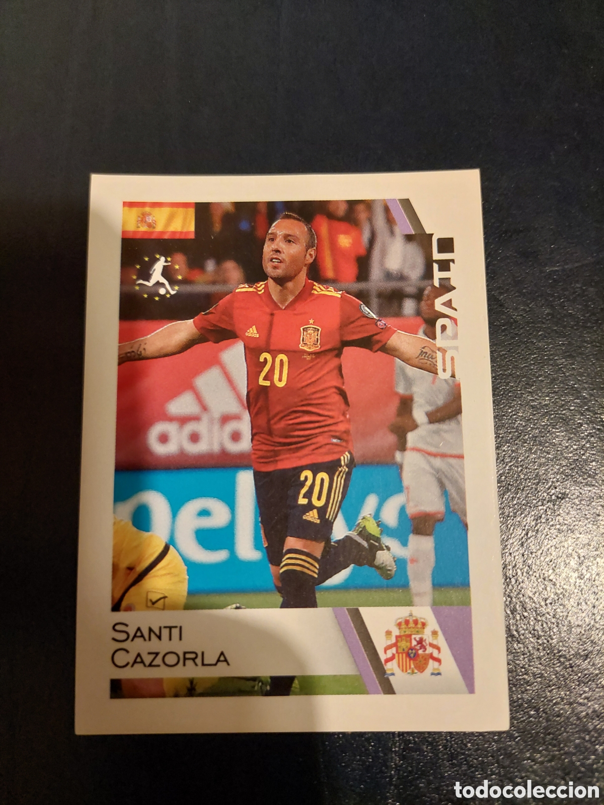Cromos de F&uacute;tbol: EURO 2020 School Shop #245 Santi Cazorla ESPANA