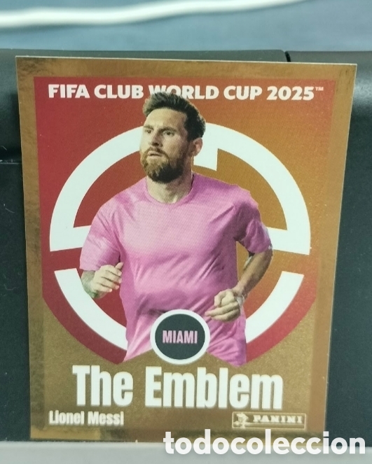 Cromos de F&uacute;tbol: Cromo Messi fifa club