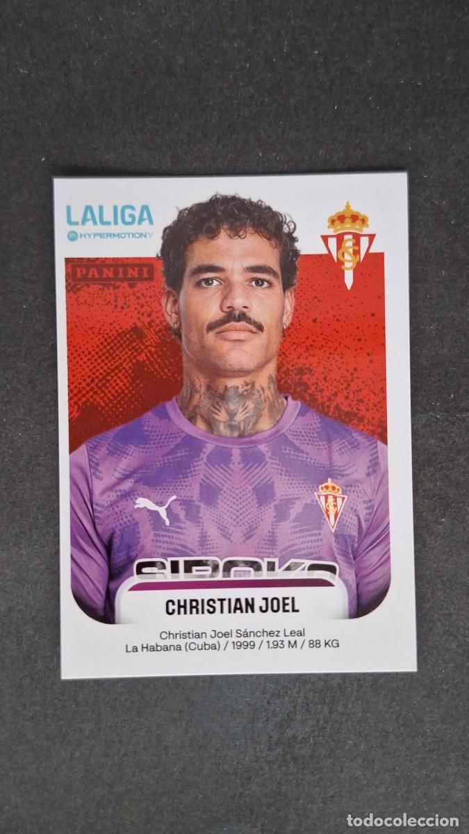 Cromos de F&uacute;tbol: L2 CHRISTIAN YOEL SPORTING DE GIJON 366 LIGA HYPERMOTION 2025/2026 25 26 PANINI NUNCA PEGADO