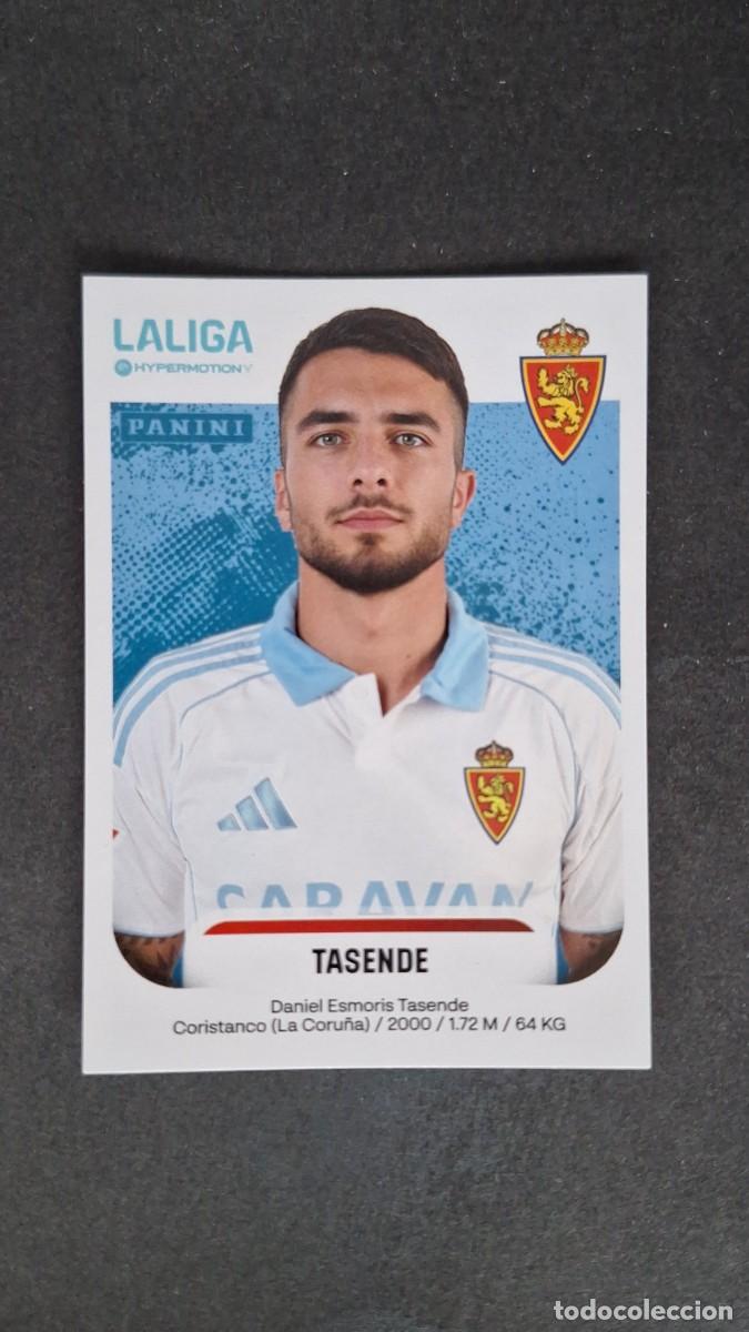 Cromos de F&uacute;tbol: L2 TASENDE REAL ZARAGOZA 409 LIGA HYPERMOTION 2025/2026 25 26 PANINI NUNCA PEGADO