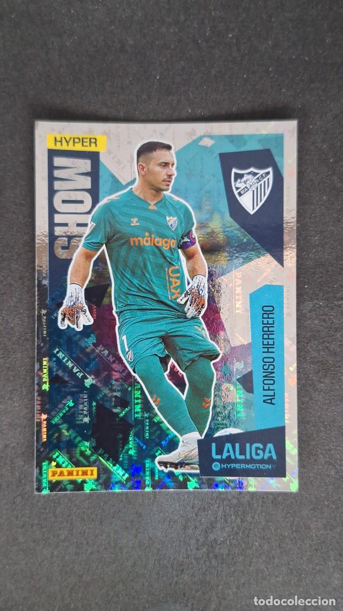 Fu&szlig;ball-Sticker: L2 ALFONSO HERRERO MALAGA C. F. HYPERSHOW 420 LIGA HYPERMOTION 2025/2026 25 26 PANINI NUNCA PEGADO