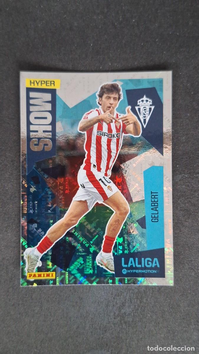 Cromos de F&uacute;tbol: L2 GELABERT SPORTING DE GIJON HYPERSHOW 427 LIGA HYPERMOTION 2025/2026 25 26 PANINI NUNCA PEGADO