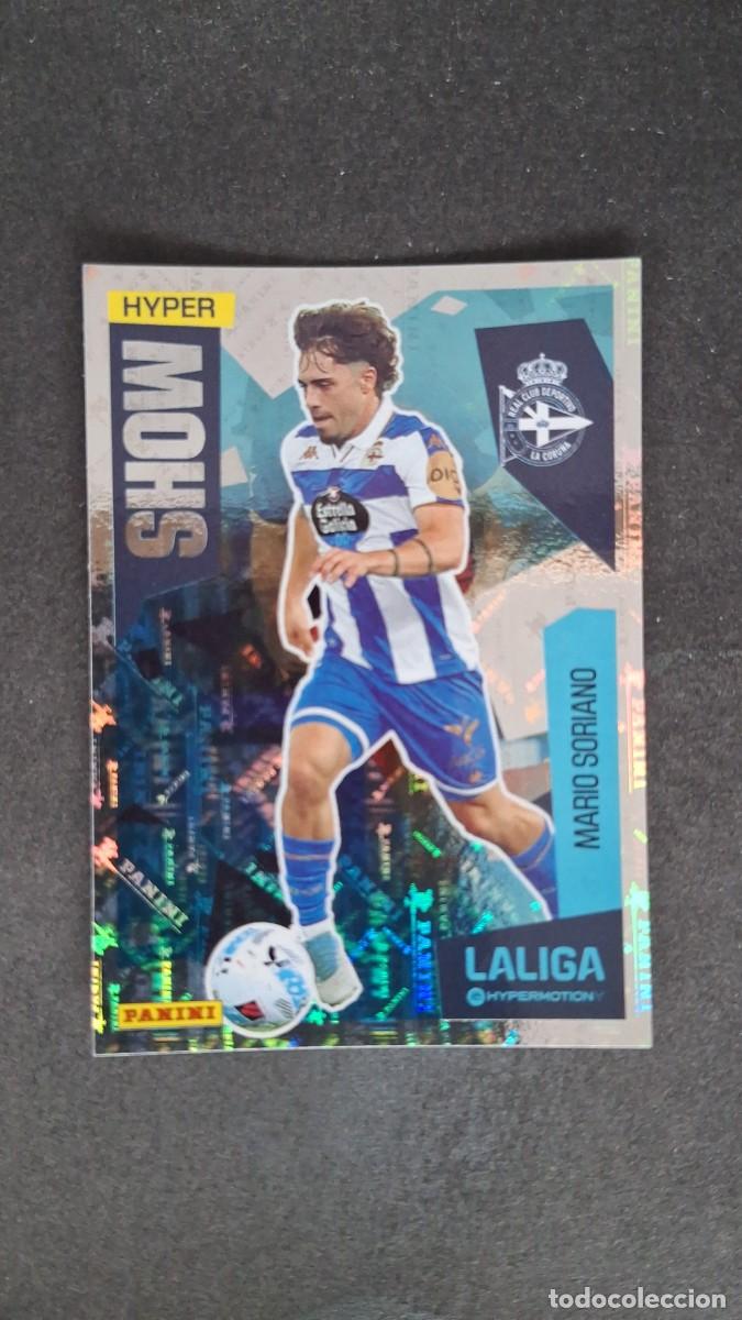 Cromos de F&uacute;tbol: L2 MARIO SORIANO DEPORTIVO CORU&Ntilde;A HYPERSHOW 429 LIGA HYPERMOTION 2025/2026 25 26 PANINI NUNCA PEGADO