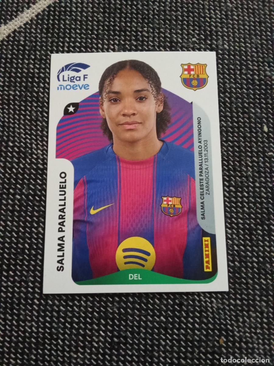 Cromos de F&uacute;tbol: 99 salma paralluelo FC Barcelona liga F moeve 2025-26